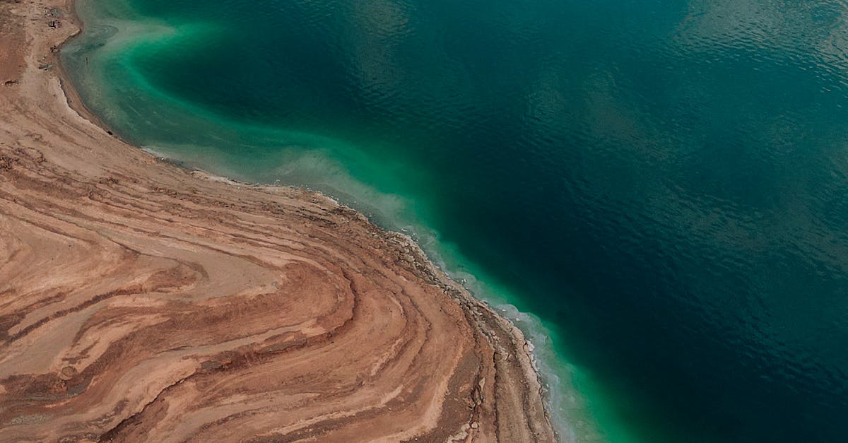 pexels-photo-30129072-30129072 Stunning aerial shot of a salt lake with unique geological formations.